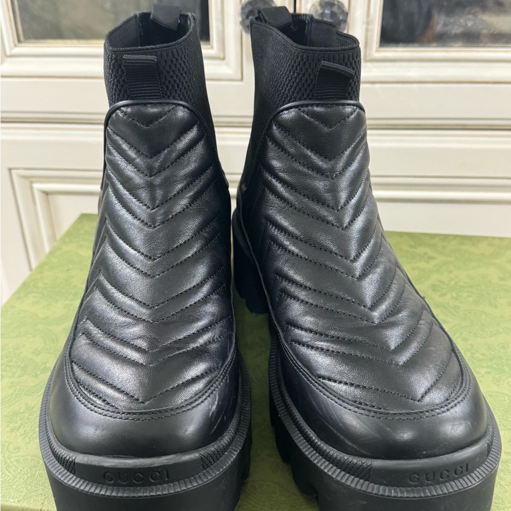 Gucci leather boots - Picture 3 of 4